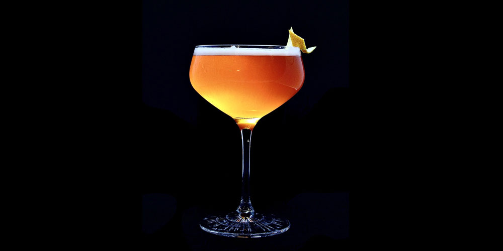 Drink served on the Vittoria Terrace